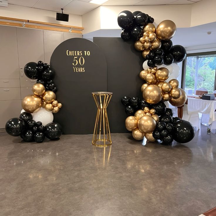 50th Birthday Backdrop
